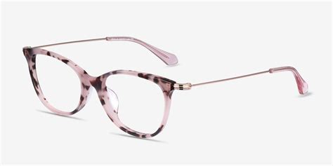 pink tortoise eyeglass frames